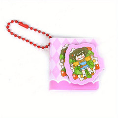 Portable Colorful Page Girl Mini Notebook for Students
