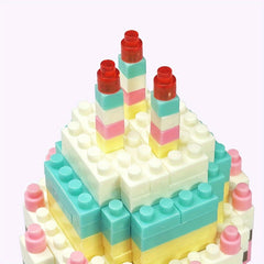 Cake Building Blocks DIY Model Toys Gift