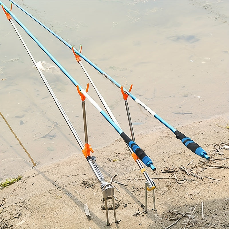 Stainless Steel Fishing Rod Holder, 180 Degree Adjustable Rod Rest