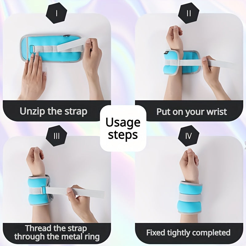 Ankle & Wrist Weight Sandbags for Yoga Dance Fitness