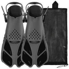 Adult Swim Fins Open Heel Flippers for Snorkeling Diving
