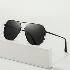 Double Bridge Aviator Sunglasses Outdoor UV400 Sun Shades