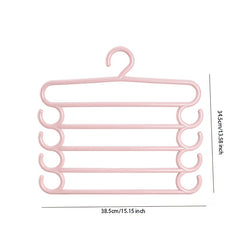 2pcs Reinforced Pants Rack Clothes Hanger