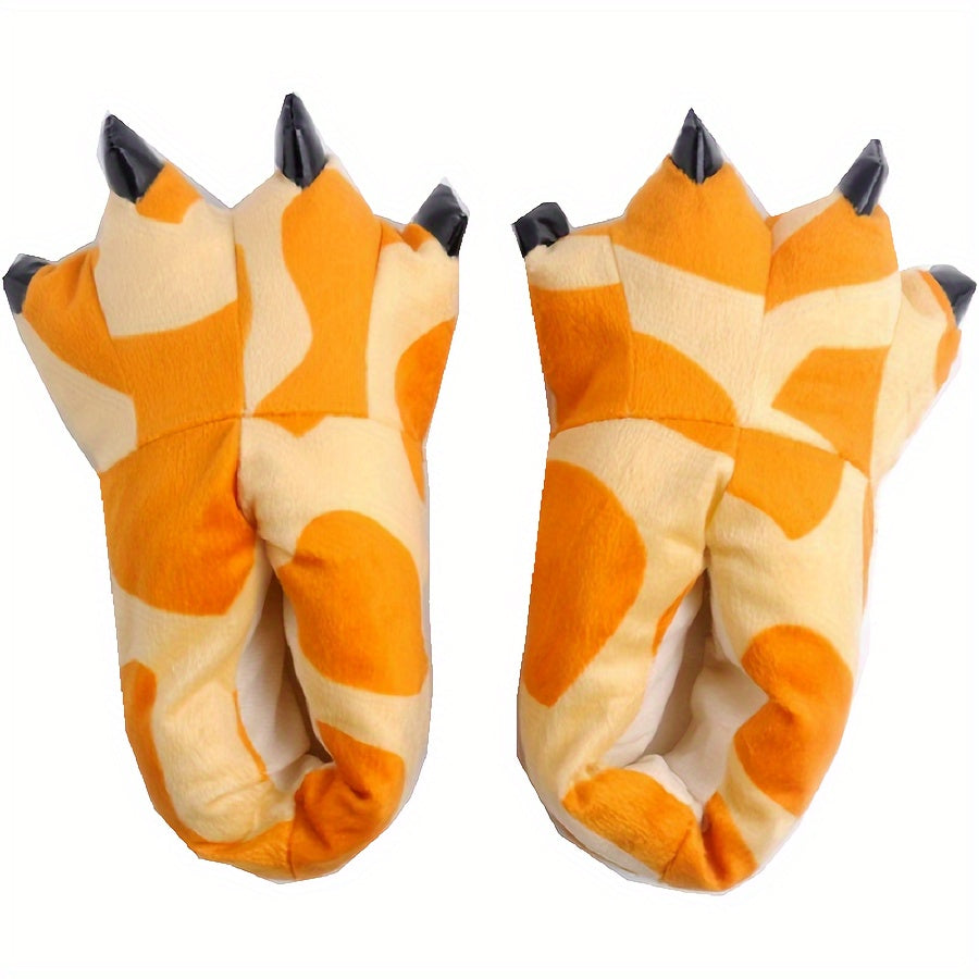 Cow Print Slip On House Shoes For Boys