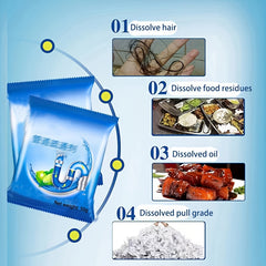 50g Pipe Dredging Agent for Kitchen & Plumbing Clogs