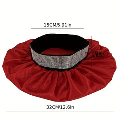 Soft Satin Bonnet Elastic Hair Bonnet for Women