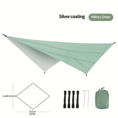 Outdoor Canopy Cover Rainproof Sunshade 210T Multifunctional