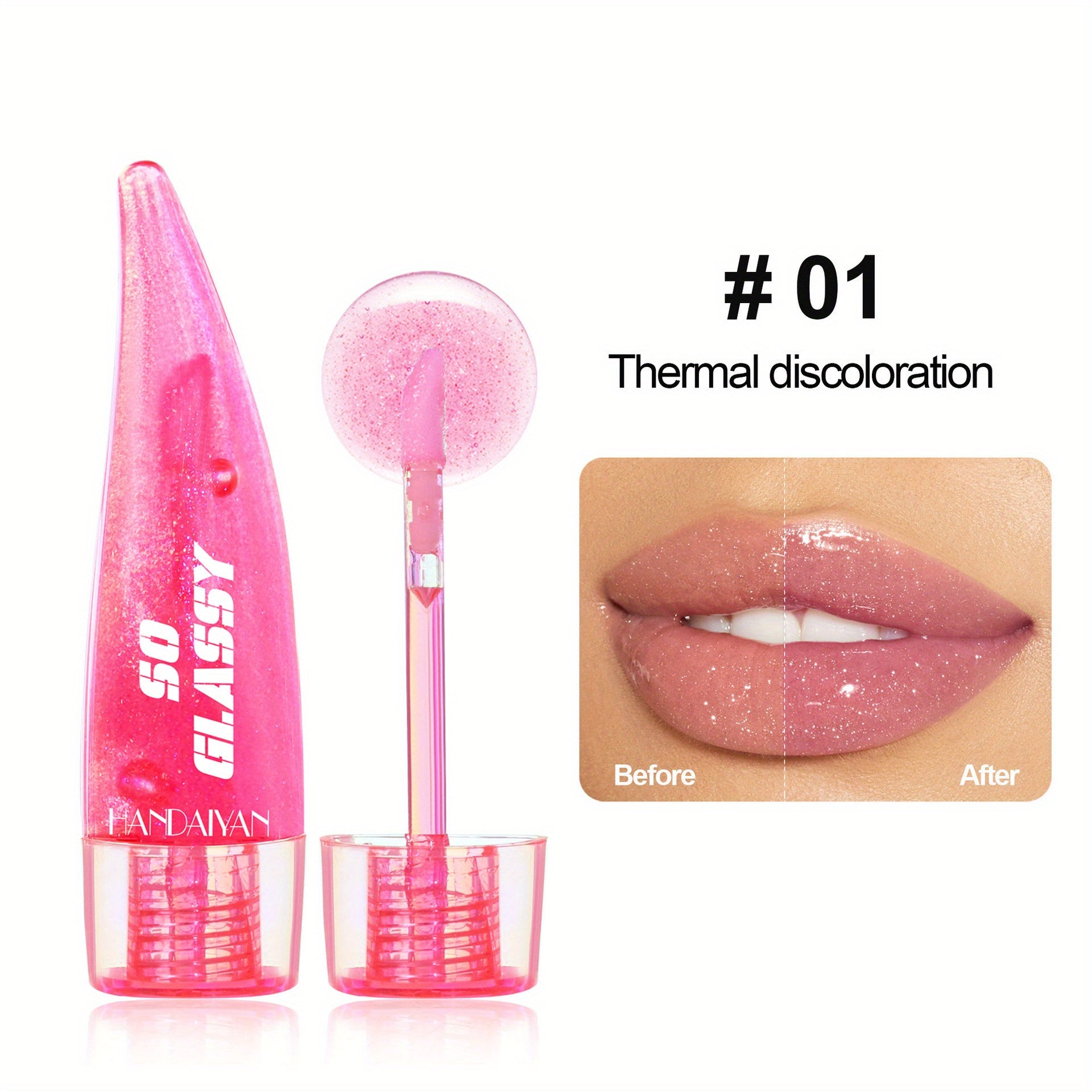 Hydrating Pearlescent Mirror Lip Gloss