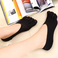 Women's No Show Toe Socks Low Cut Ankle Liner Socks