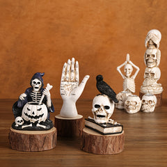 Halloween Skull Resin Decoration Collectible Toy
