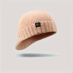 Winter Knitted Hat Unisex Windproof Ear Protection Large Head Circumference