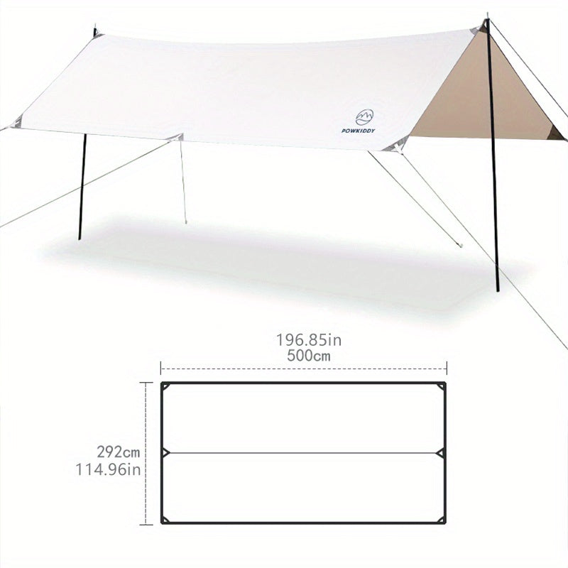 Waterproof 150D Oxford Cloth Tent with Sunscreen and Silver Coating