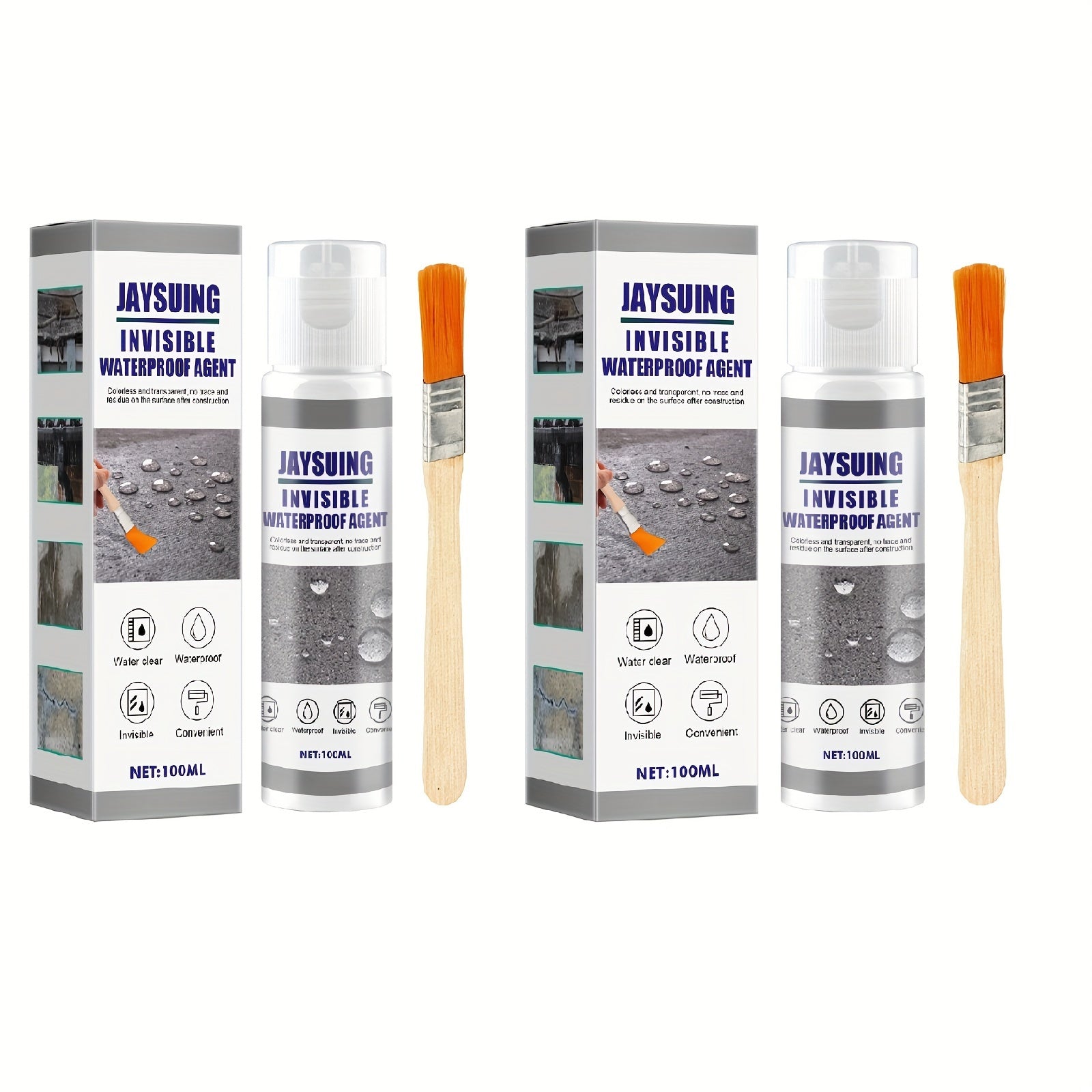 2pcs Waterproof Adhesive Leak fixing Agent