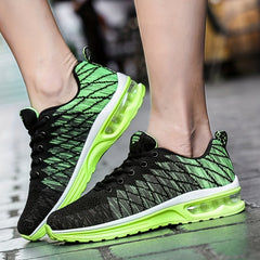 Men's Air Cushioned Breathable Sneakers - Spring/Summer
