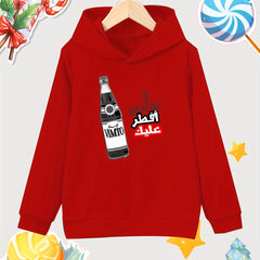 Girls Comfy 95 Cotton Cartoon Hoodie Sweatshirt For Sports Running