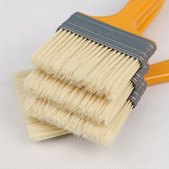 5pcs 7.62Cm Plastic Handle Paint Brush Bristle Paint Brush Synthetic Bristle Pai