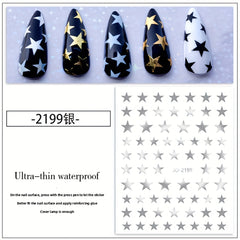 Self Adhesive Galaxy Star Nail Stickers - DIY Nail Enhancement