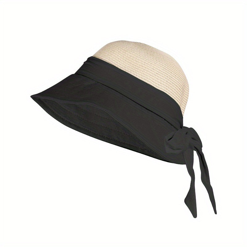 Boho Fisherman Hat Wide Brim Breathable Beach Sun Hats for Women