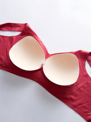 4 Pack Plus Size Seamless Lightweight Yoga Bra Set