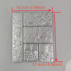 1pc Christmas Metal Cutting Dies for DIY Scrapbooking Paper Card Making
