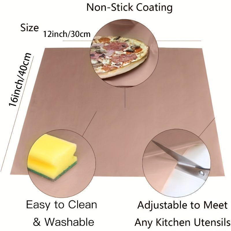 3 Pack PTFE Teflon Heat Press Transfer Sheet Non Stick 40x30 Reusable Craft Mat