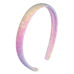 Glitter Thin Headbands for Girls Sparkly No Slip Hairbands