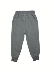 Toddler Boy's Airplane Embroidered Sweatpants