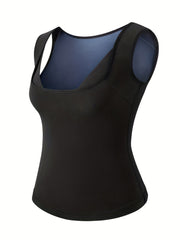Women's Tummy Control Sweat Vest for Fitness