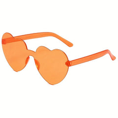 Jelly Heart Sunglasses for Sun Protection