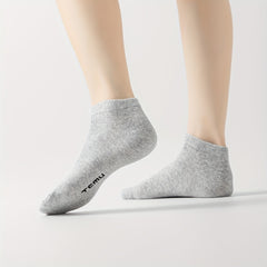 10 Pairs Letter Print All Match Ankle Socks Women's Stockings