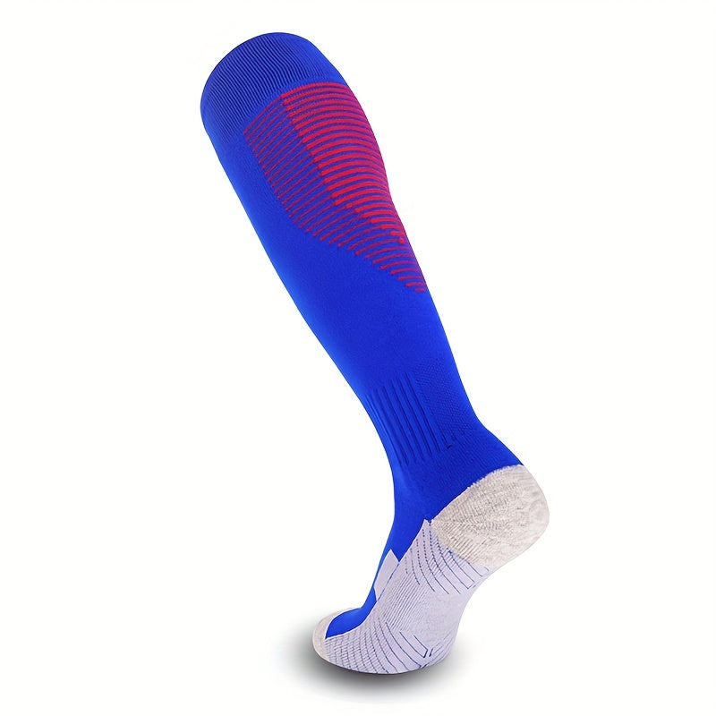 Men's Thigh Soccer Socks, Non-slip Design