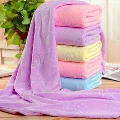 110g Sports Embossed Yoga Towel Soft Non-shedding Towel for Gym Training
