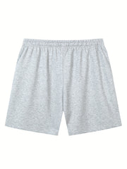 Men's Peace Letter Print Outdoor Shorts