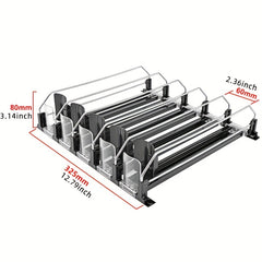 Refrigerator Beverage Organizer Stackable Can Dispenser Holds 12 Cans