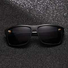 Square Frame Sunglasses Mod Metal Decor Glasses UV400