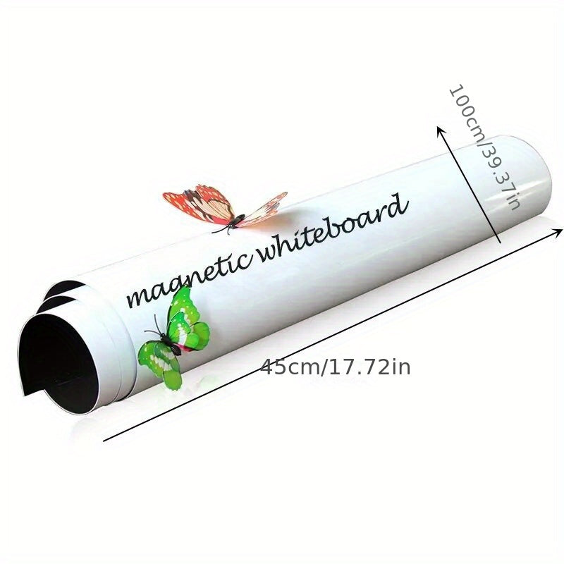 Magnetic Whiteboard Soft Whiteboard Wall Sticker 45 17 7 23 6in