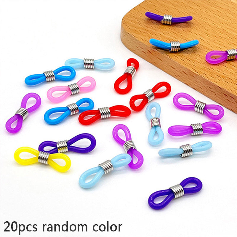 20pcs Silicone Knitting Needle Stoppers Crochet Project Keeper