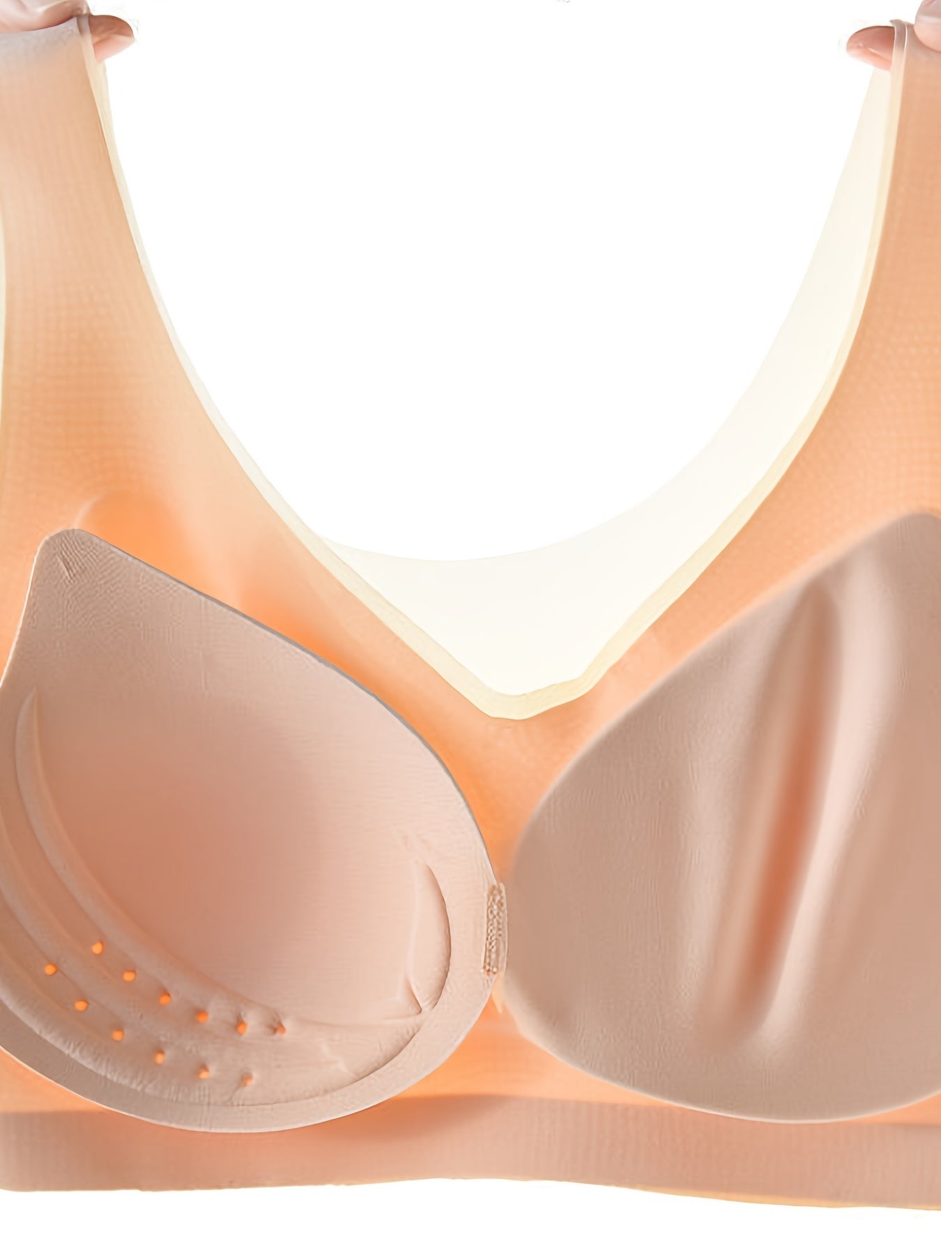 Plus Size Seamless Wireless Padded Fitness Yoga Bra