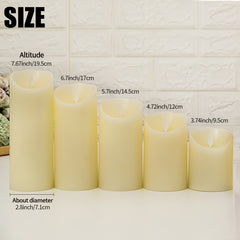 Flameless Candle Lights Outdoor Camping Night Lights LED Electronic Lights