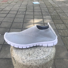 Men's Breathable Knit Sock Shoes Lightweight Slip On Sneakers