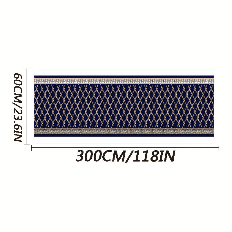 Nordic Long Strip Rug Modern Non Slip Kitchen Laundry Bathroom Rug