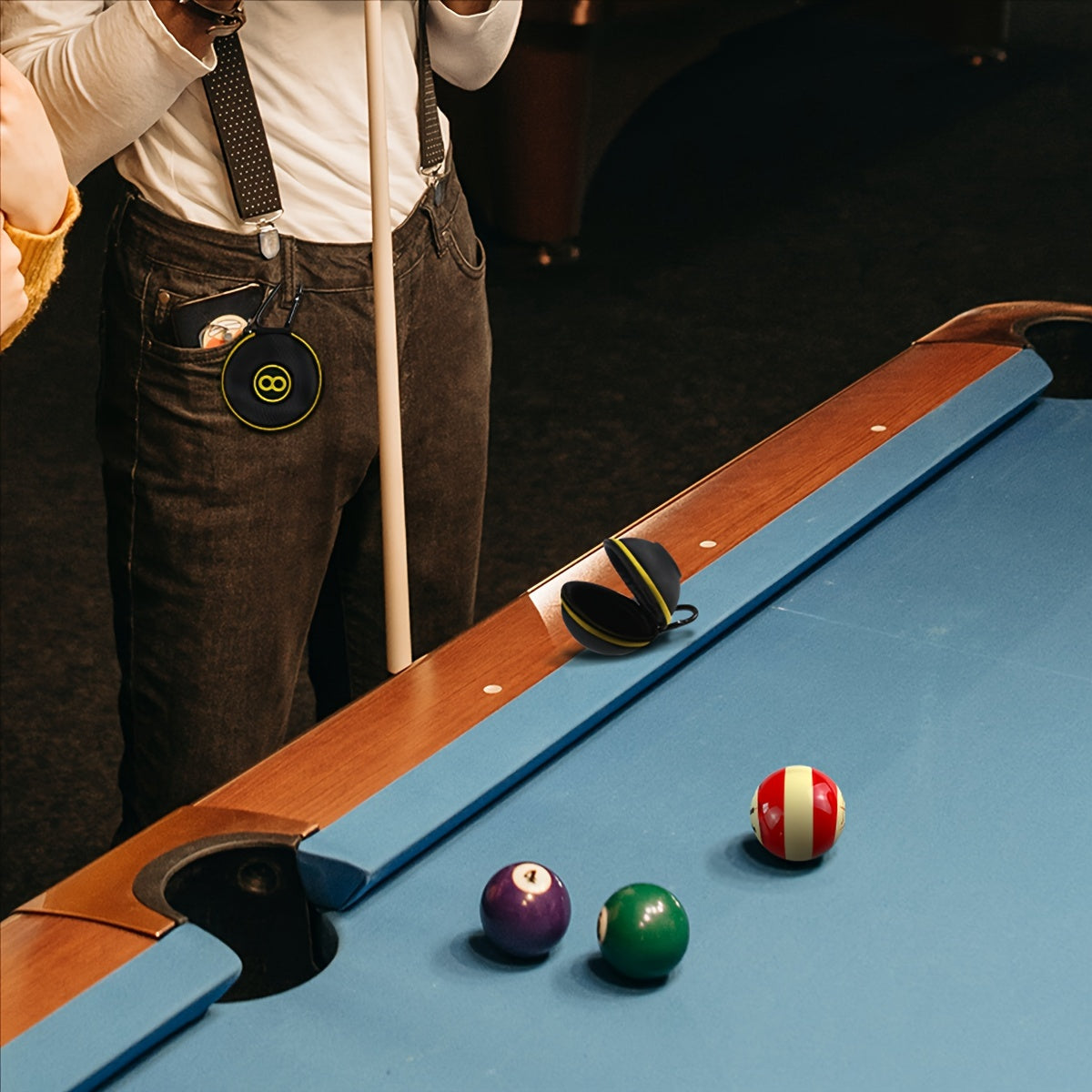 Cue Ball Case Billiard Ball Storage Bag