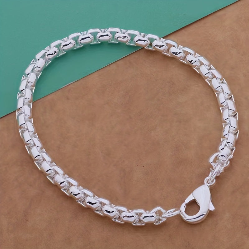 Minimalist Silver Bracelet Jewelry Girls Accessories
