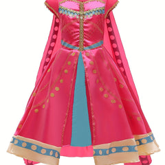 Arabian Princess Jasmine Costume Dress Halloween Cosplay