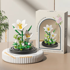 Creative Micro Particle Building Block Bouquet Set