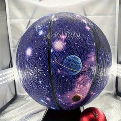 Elastic Starry Sky Basketball Size 7 Non slip Wear resistant Sport Supplies