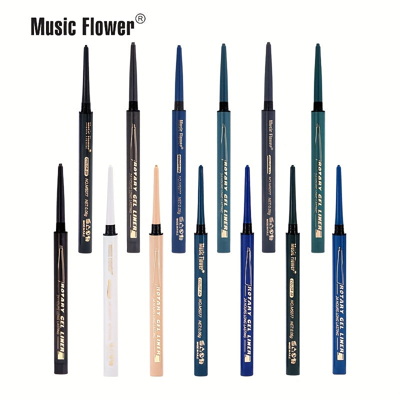 Waterproof Eyeliner Pencil High Pigmented Eyeshadow Gel Pen