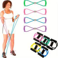 8 Shaped Resistance Tension Rope Yoga Band
