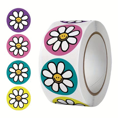 500pcs Cartoon Flower Reward Stickers for Journal Baking Party Labels