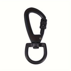 D Type Buckle Carabiner Swivel Ring Auto Locking